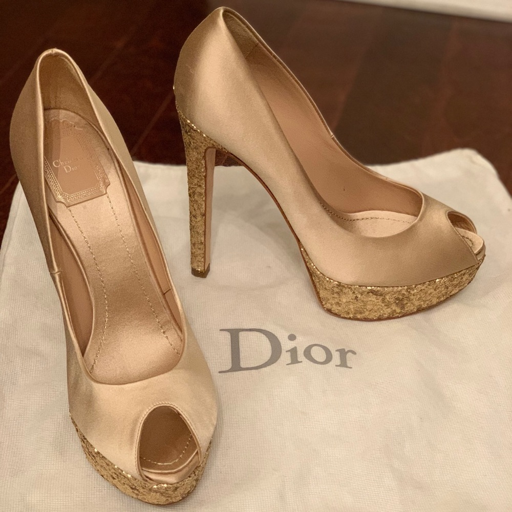 Miss Dior Peeptoe Heels!